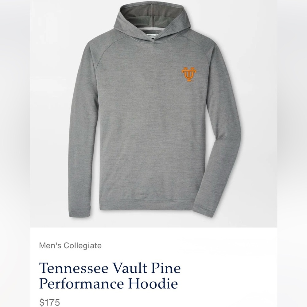 PETER MILLAR Tennessee Vault Pine Performance Hoodie